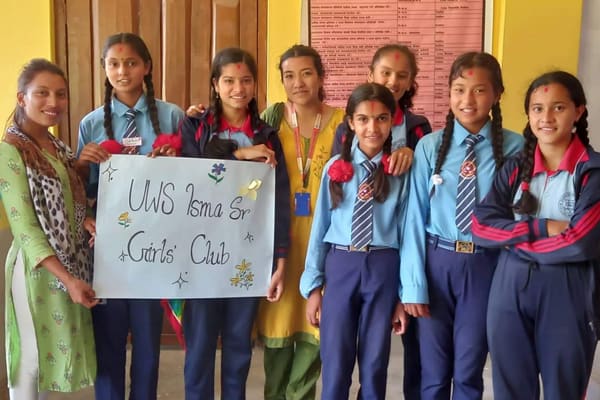 Girls Club in Nepal